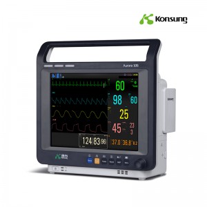AURORA-10S 10.4 inch lightweight wireless patient monitor with printer Masimo Spo2 option