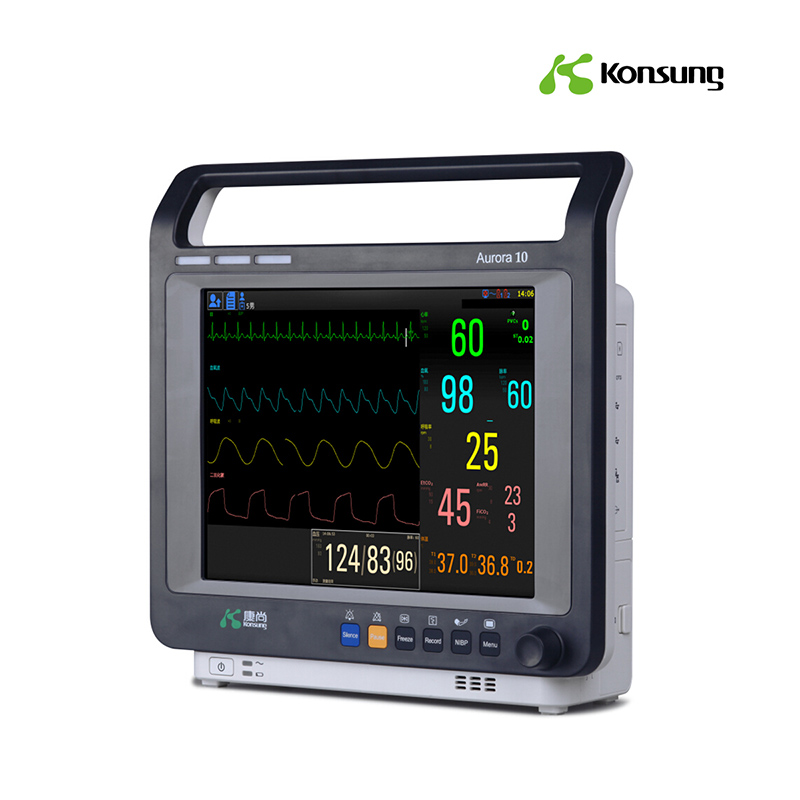 Opção de monitor de paciente Aurora-10 de 10,4 polegadas