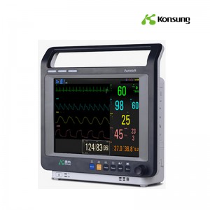Aurora-8 8.4 inch multi parameter patient monitor for ambulance and transport