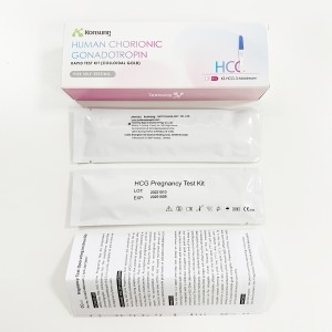 Ks-HCG-3 High Accuracy Rapid Midstream HCG Pregnancy Test for 3 Persons