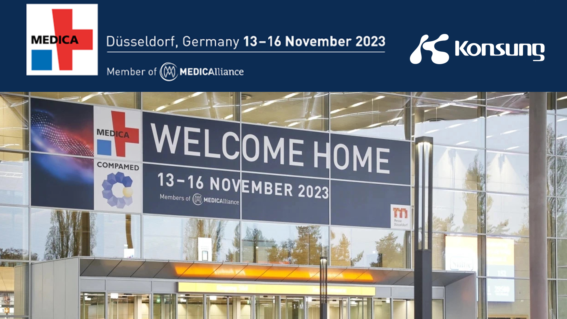 Coming together from all over the world, go far with Konsung Medical, Medica 2023 came to a successful conclusion!