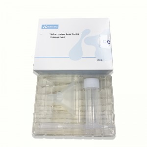 Factory Directly supply China DNA Rna Sterile V Shape Tys Collecting Funnel Test Sample Tube Device Saliva Collection Kit