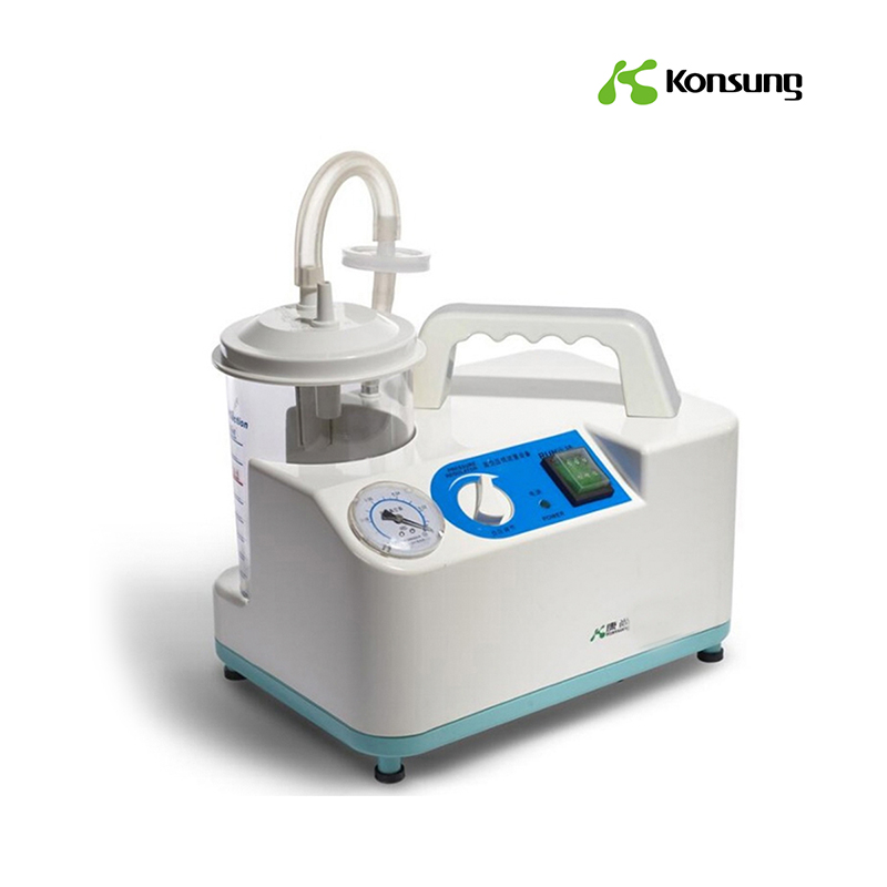 Factory Outlets Portable Oil-Free Suction Unit - Portable suction machine reliable and durable with big pump rate for home use – Konsung