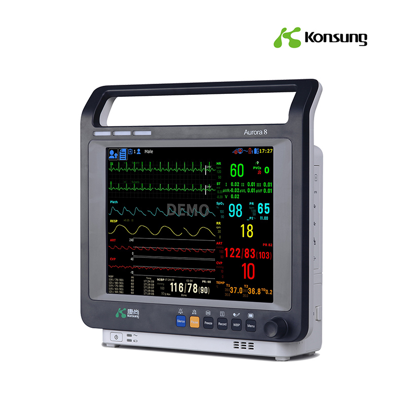 Monitor vitalnih znakov z 8-palčnim zaslonom SPO2 NIBP za ambulanto (1)